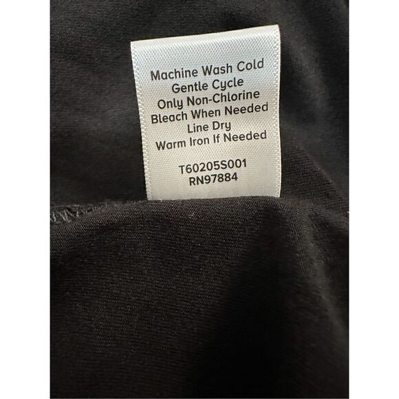 Evereve women’s black tank top size XS. #35-0870 - Picture 5 of 5